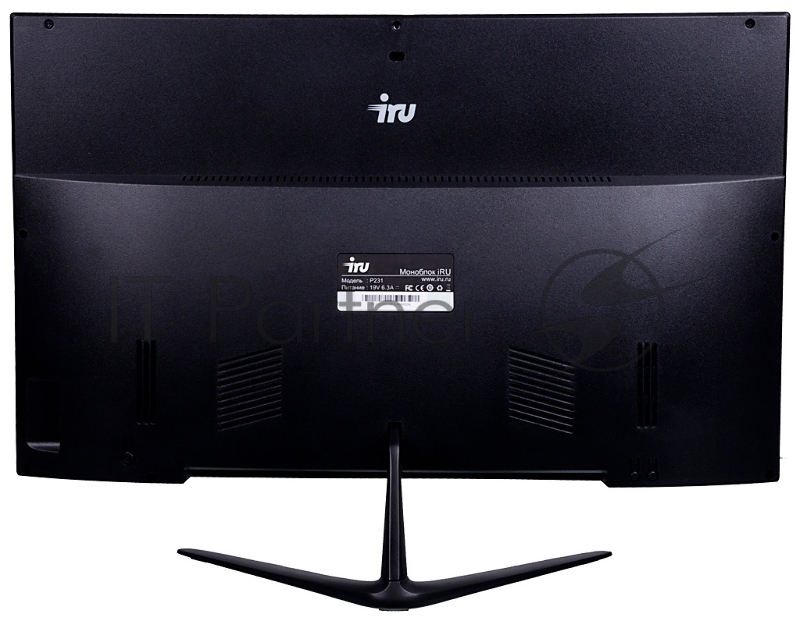 Моноблок IRU Office P2310CL 23.8 Full HD Cel G5905 (3.5) 8Gb SSD120Gb UHDG 610 Free DOS GbitEth WiFi BT 120W Cam черный 1920x1080 (RUS)