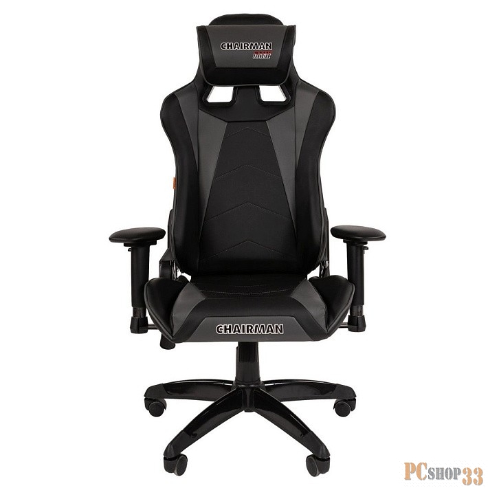 Офисное кресло Chairman game 44 Россия черн./серый