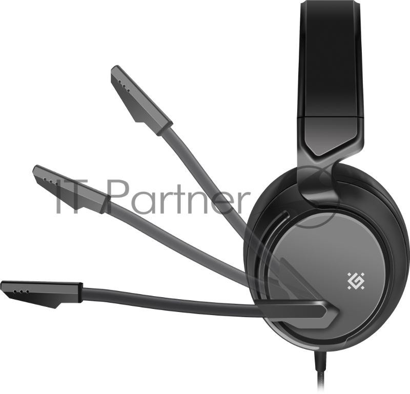 Гарнитура GAMING SHADOW BLACK 64600 DEFENDER