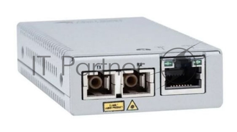 Allied Telesis 10/100/1000T to 1000LX/SC Single Mode Mini Media & Rate Converter, 10km