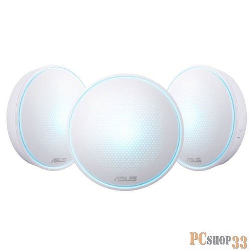 Сетевое оборудование ASUS Lyra Mini (MAP-AC1300) (3-PK) Система MESH-WiFi для больших квартир и домов (комплект 3 шт)