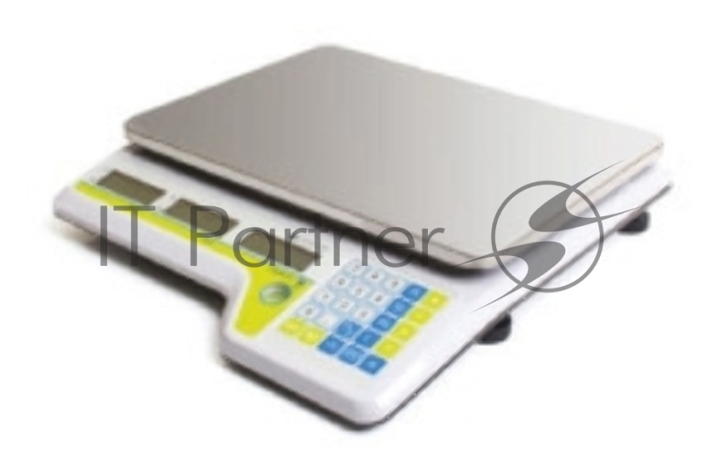 Весы торговые Штрих-М Слим Т300 LCD серый металик (129089)