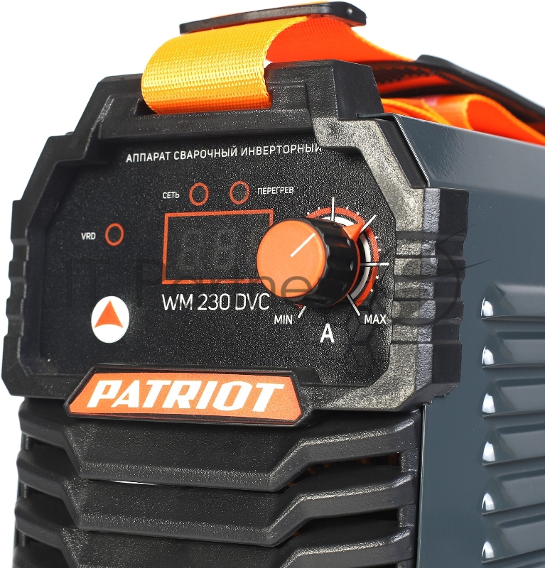 Сварочный аппарат Patriot WM230DVC инвертор ММА 10.7кВт (кейс в комплекте)
