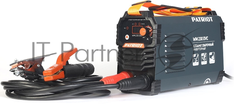 Сварочный аппарат Patriot WM230DVC инвертор ММА 10.7кВт (кейс в комплекте)