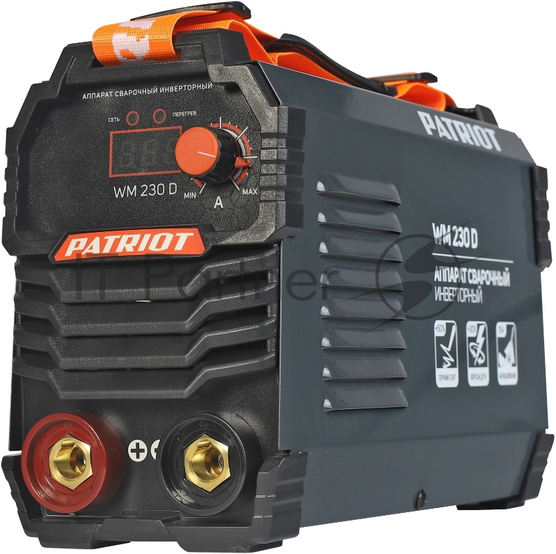 Сварочный аппарат Patriot WM230D инвертор ММА 10.7кВт