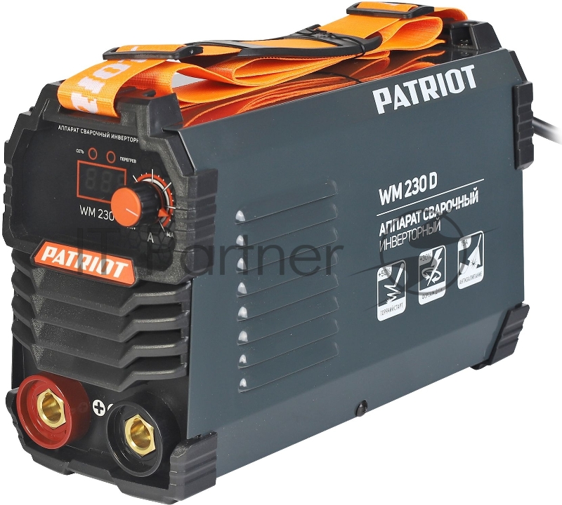 Сварочный аппарат Patriot WM230D инвертор ММА 10.7кВт
