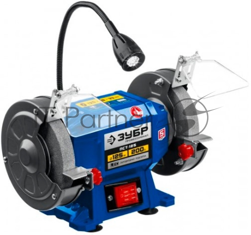 Станок заточной ЗУБР ПСТ-125 профессиональный , d125 мм, 200 Вт, ПСТ-125