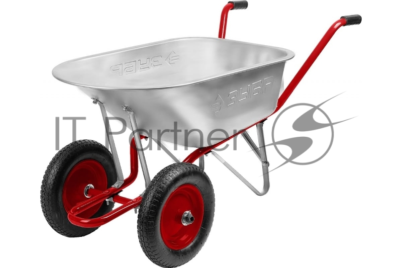 Тачка Зубр Т-21 садово-строительная двухколесная, 180 кг 39952