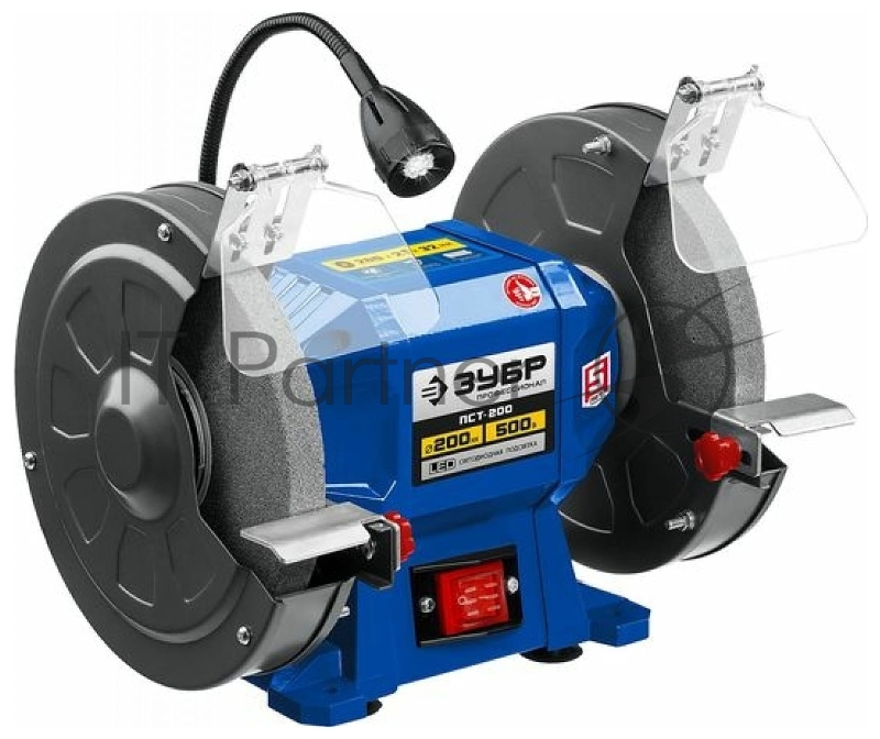 Станок заточной ЗУБР ПСТ-200 профессиональный , d200 мм, 500 Вт, ПСТ-200