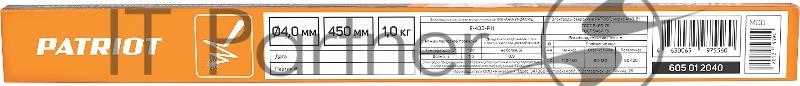 Электроды Patriot АНО-21 D4мм L450мм 1000гр (605012040)