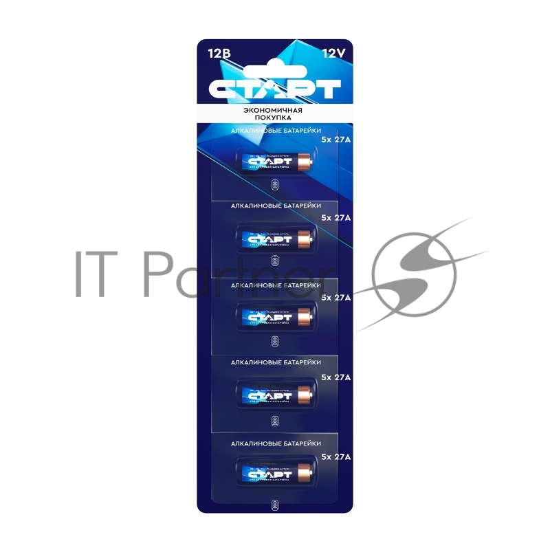 Батарейки СТАРТ 27А -BL5 50/1000 (5 шт. в уп-ке)