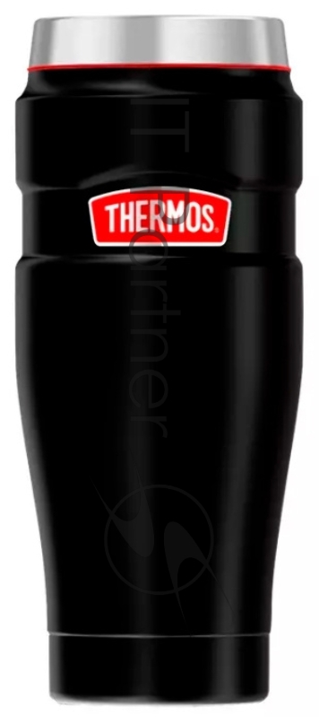 Термокружка для напитков Thermos SK1005 RCMB 0.47л. черный/красный картонная коробка (374905)