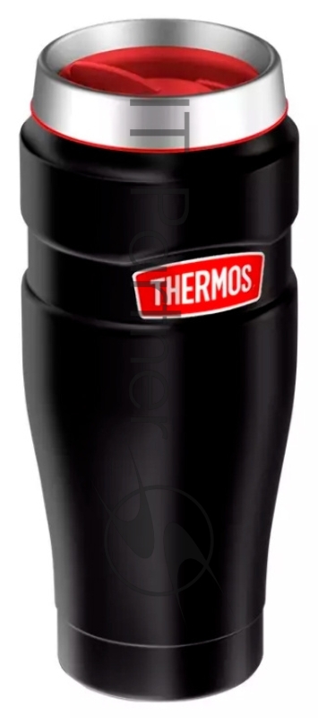 Термокружка для напитков Thermos SK1005 RCMB 0.47л. черный/красный картонная коробка (374905)