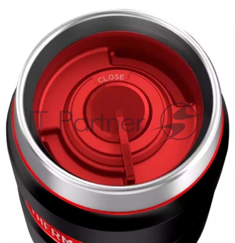 Термокружка для напитков Thermos SK1005 RCMB 0.47л. черный/красный картонная коробка (374905)