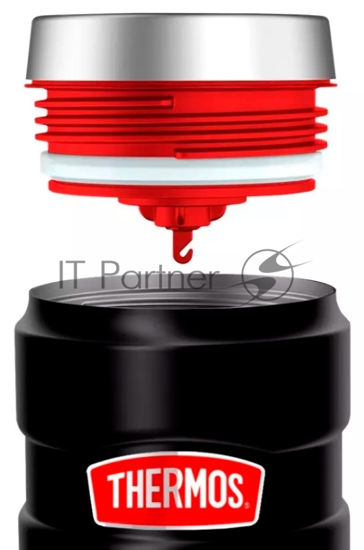 Термокружка для напитков Thermos SK1005 RCMB 0.47л. черный/красный картонная коробка (374905)