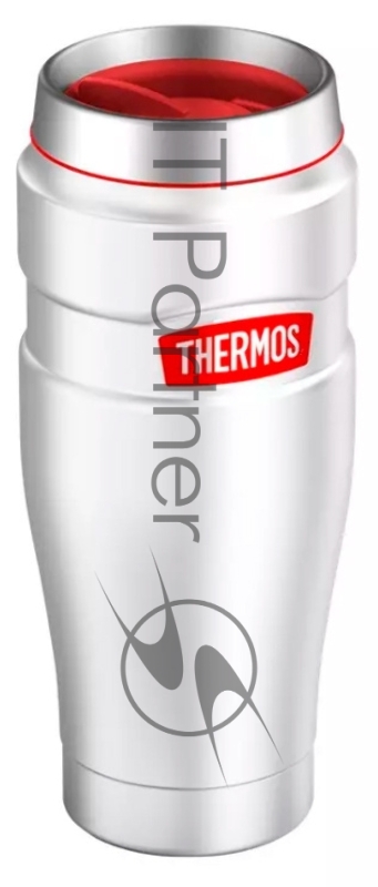 Термокружка для напитков Thermos SK1005 RCMW 0.47л. серебристый/красный картонная коробка (375766)