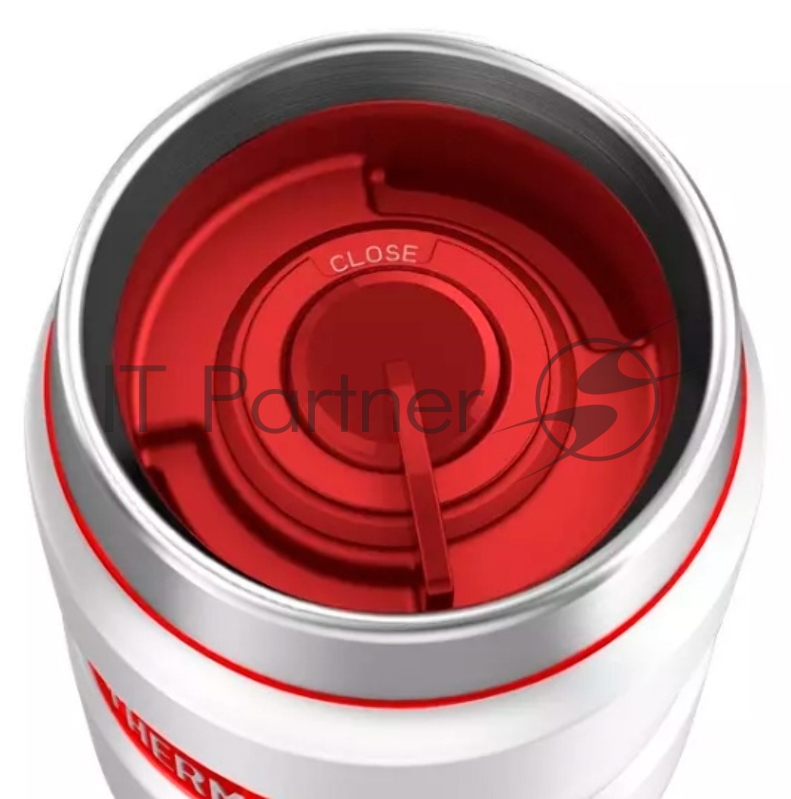 Термокружка для напитков Thermos SK1005 RCMW 0.47л. серебристый/красный картонная коробка (375766)