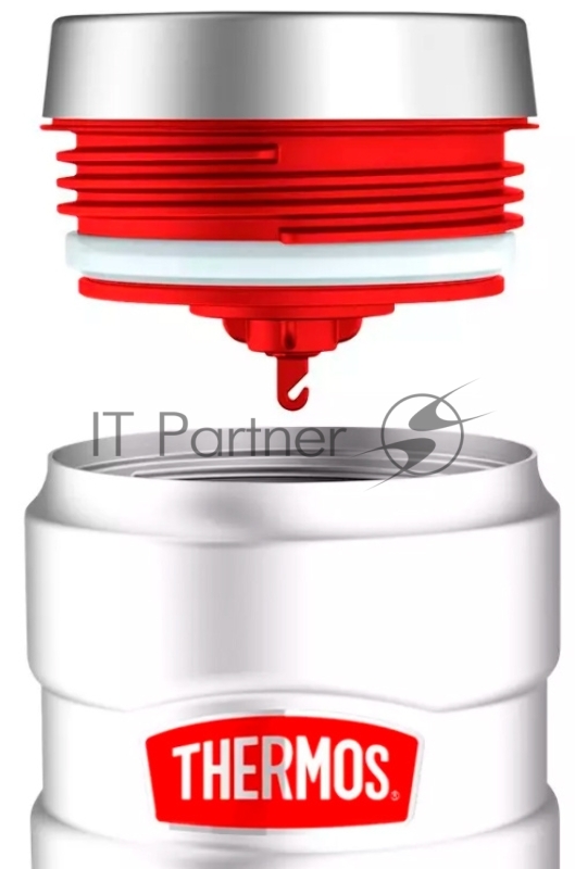 Термокружка для напитков Thermos SK1005 RCMW 0.47л. серебристый/красный картонная коробка (375766)