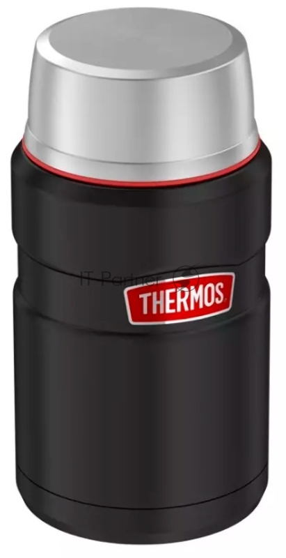 Термос для еды Thermos SK3020 RCMB 0.71л. черный/серый картонная коробка (375810)