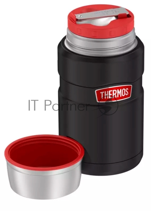 Термос для еды Thermos SK3020 RCMB 0.71л. черный/серый картонная коробка (375810)