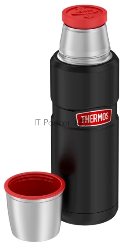 Термос для напитков Thermos SK2000 RCMB 1.2л. черный/серый (377425)