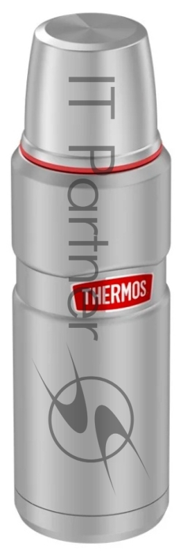 Термос для напитков Thermos SK2000 RCMS 1.2л. серый/красный (377630)