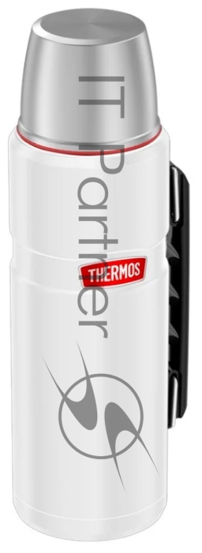 Термос для напитков Thermos SK2010 MWVY 1.2л. белый/красный (382740)