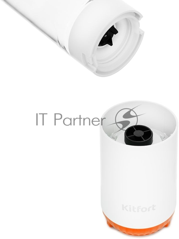 Блендер стационарный Kitfort КТ-3033-4 150Вт белый/оранжевый