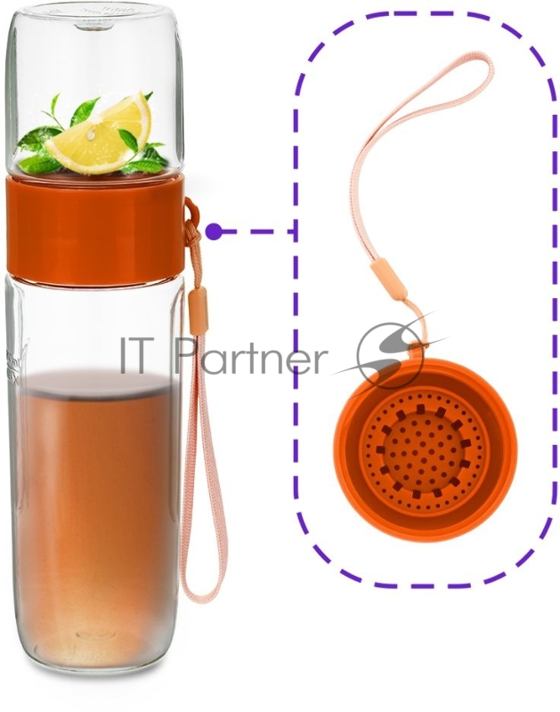 Блендер стационарный Kitfort КТ-3033-4 150Вт белый/оранжевый