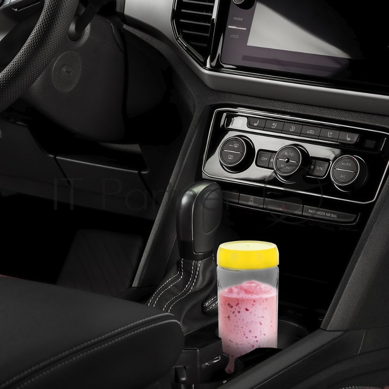 Блендер стационарный Kitfort КТ-3033-5 150Вт белый/желтый