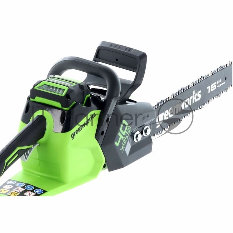 Цепная пила аккумуляторная (2005807) GreenWorks GD40CS18, 40V, 40 см, бесщеточная, 1,8 КВТ, без АКБ и ЗУ