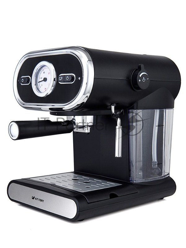 Кофемашина Kitfort КТ-702 1100Вт черный