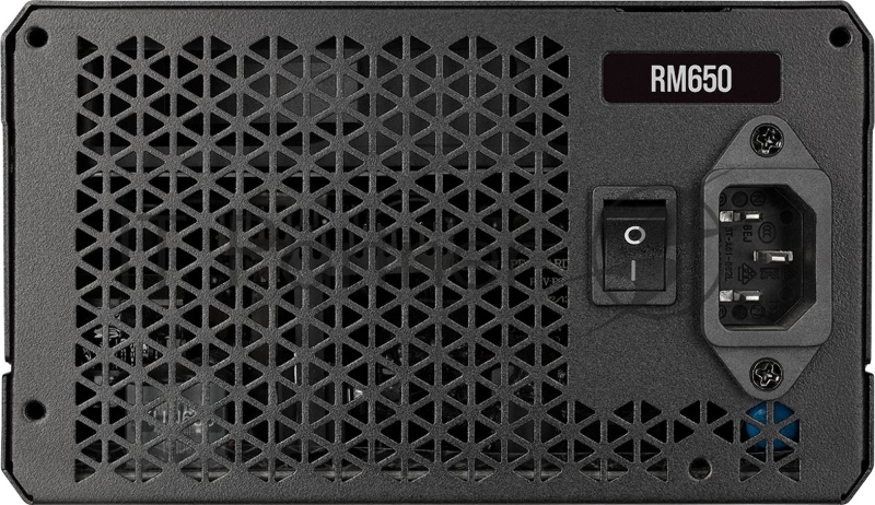 Блок питания Corsair ATX 650W RM650 80+ gold 24+2x(4+4) pin APFC 135mm fan 6xSATA Cab Manag RTL