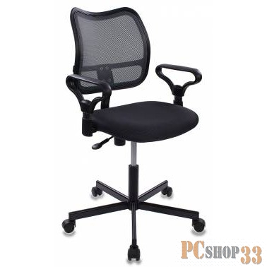 Офисное кресло или стул Кресло Бюрократ CH-799M/DG/TW-12 спинка сетка темно-серый сиденье серый TW-12 крестовина металл