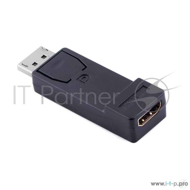 Переходник Greenconnect Переходник DisplayPort/HDMI v1.2/v1.4 20M/19F, черный (33-050536)