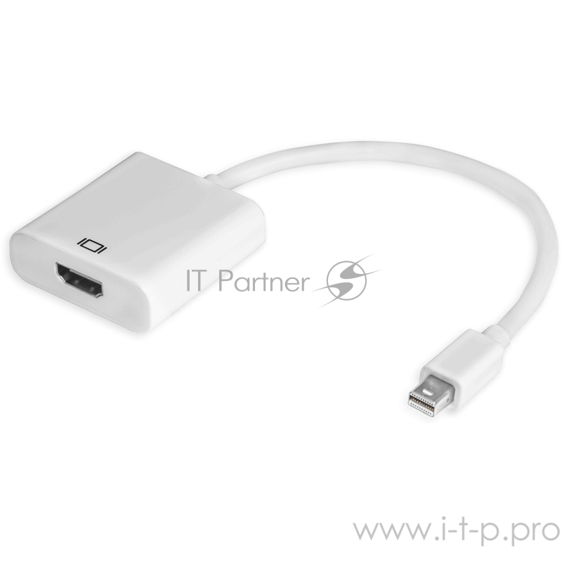 Переходник Greenconnect Адаптер-переходник Apple mini DisplayPort 20M HDMI 19F (33-050546)