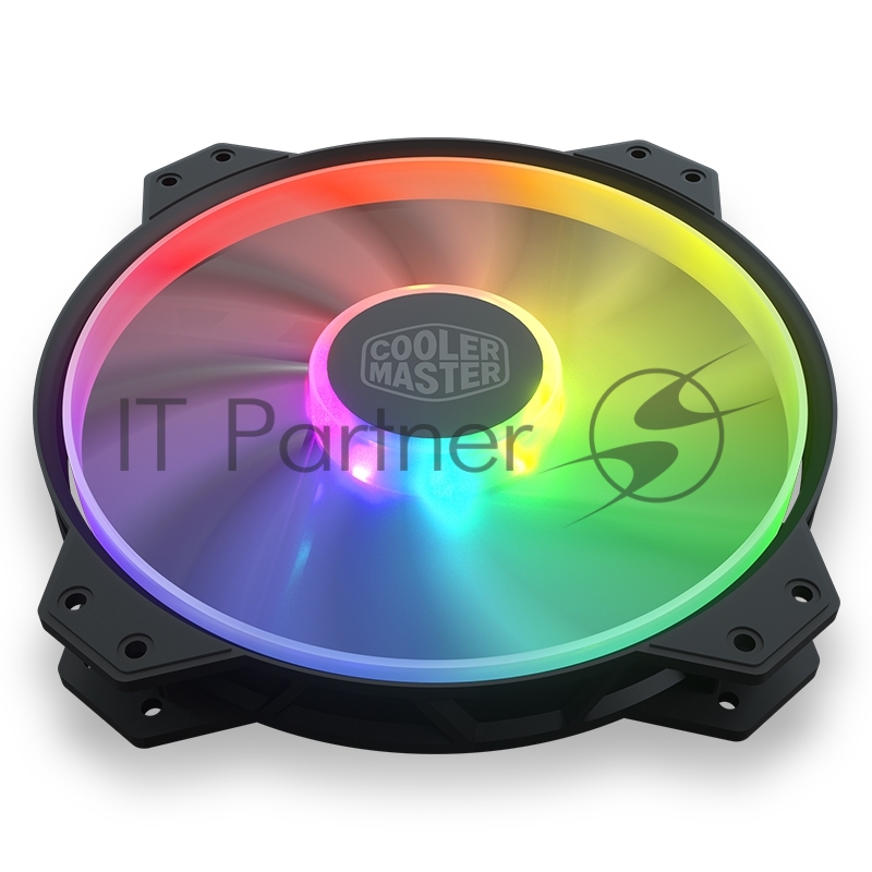 Кулер для корпуса 1 Ватт Cooler Master MasterFan MF200R ARGB Fan (3-Pin connector), 200mm