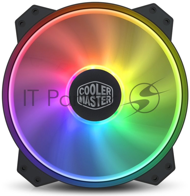 Кулер для корпуса 1 Ватт Cooler Master MasterFan MF200R ARGB Fan (3-Pin connector), 200mm