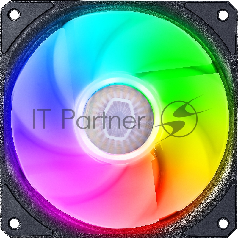 Кулер для корпуса 1 Ватт Cooler Master SickleFlow 120 ARGB Reverse Edition Fan (4-Pin PWM, 3-Pin ARGB connector), 120mm