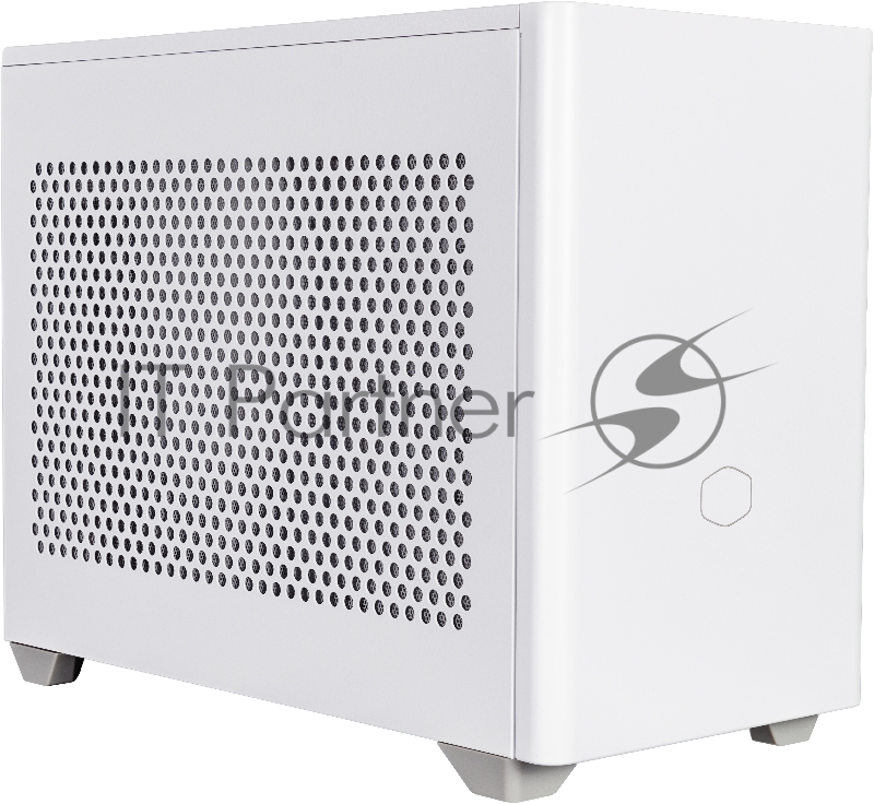 Корпус без блока питания Cooler Master MasterBox NR200, USB3.0x2, 1x92 Fan, 1x120 Fan, White, steel panel, w/o PSU, mITX