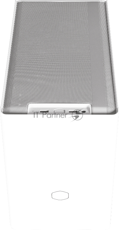 Корпус без блока питания Cooler Master MasterBox NR200, USB3.0x2, 1x92 Fan, 1x120 Fan, White, steel panel, w/o PSU, mITX