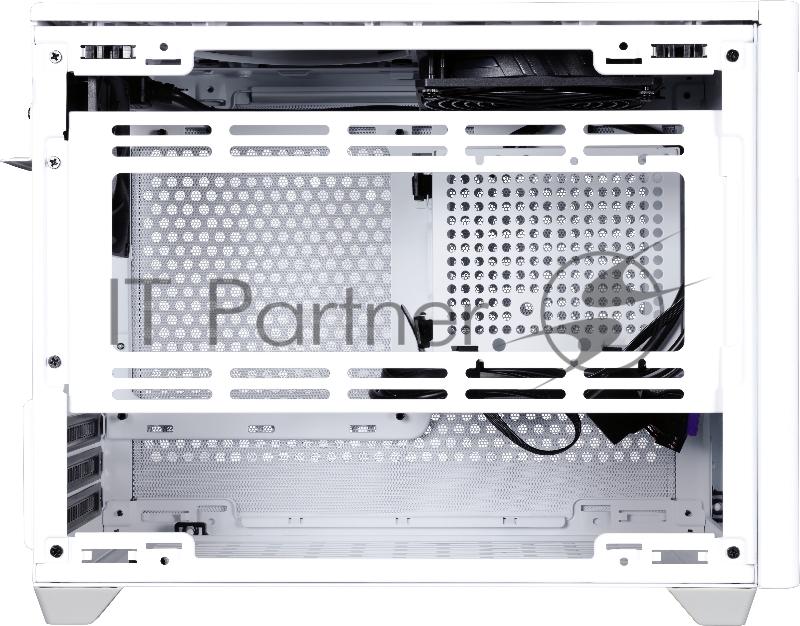 Корпус без блока питания Cooler Master MasterBox NR200, USB3.0x2, 1x92 Fan, 1x120 Fan, White, steel panel, w/o PSU, mITX