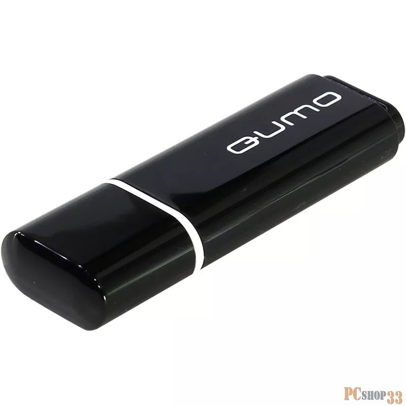 Носитель информации USB 2.0 QUMO 4GB Optiva 01 Black QM4GUD-OP1-black