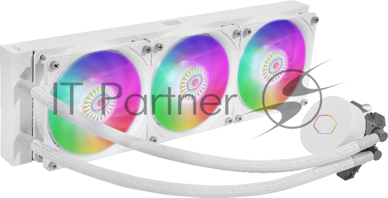 Система охлаждения Cooler Master MasterLiquid ML360L V2 ARGB White Edition, TDP 250W