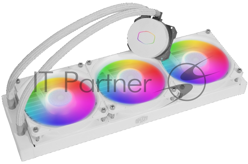 Система охлаждения Cooler Master MasterLiquid ML360L V2 ARGB White Edition, TDP 250W