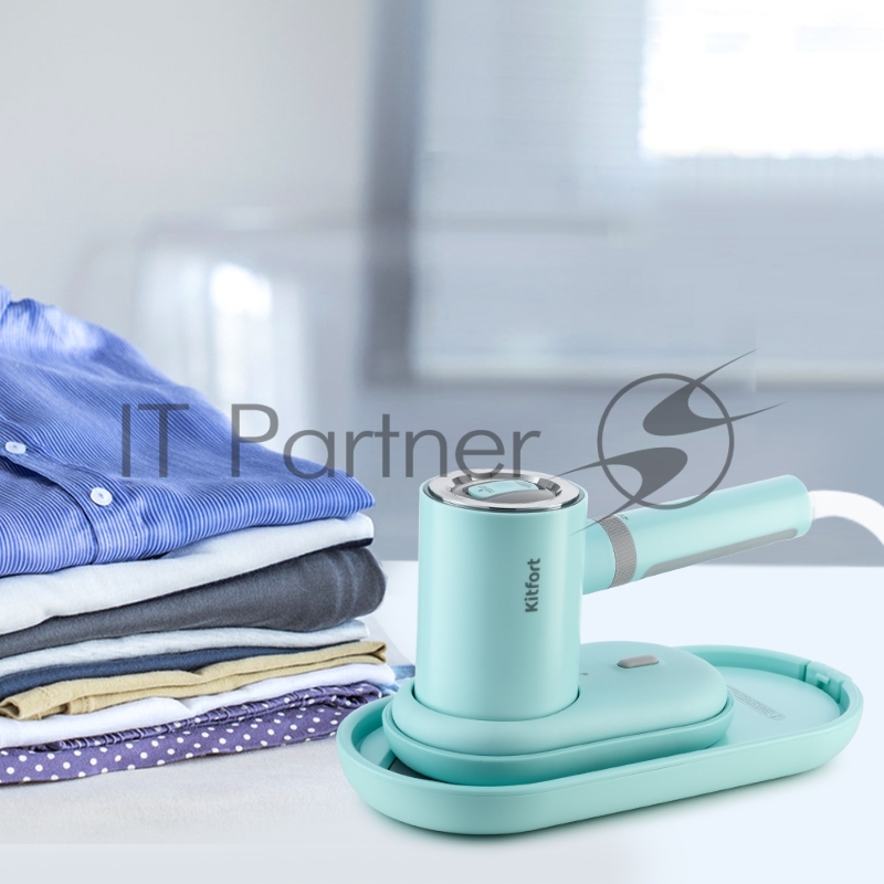 Отпариватель ручной Kitfort КТ-977-2 1100Вт бирюзовый