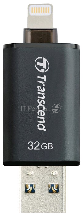 Носитель информации Transcend USB Drive 32Gb JetDrive Go 300 TS32GJDG300K {USB3.0/Lightning}