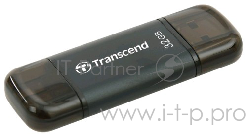 Носитель информации Transcend USB Drive 32Gb JetDrive Go 300 TS32GJDG300K {USB3.0/Lightning}