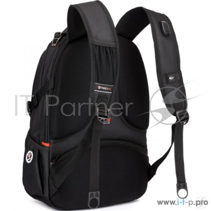 Сумка для ноутбука Рюкзак SUMDEX PJN-302 BK нейлон, черная, до 16