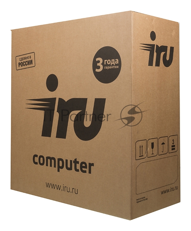 ПК IRU Office 310H5 MT i3 10100 (3.6) 4Gb SSD240Gb UHDG 630 Windows 10 Professional 64 GbitEth 400W черный